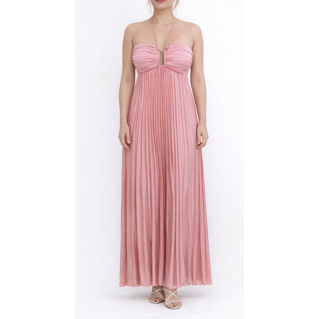 Vestido largo sin tirantes: imagen 2