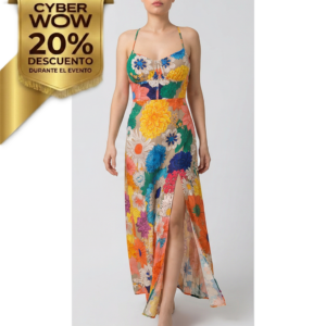 Vestido largo casual