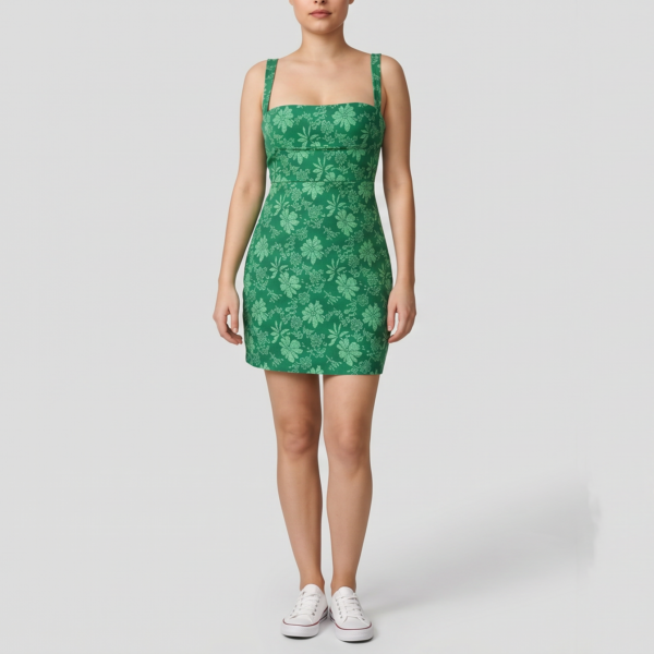 Vestido Jacquard